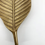 Piattone in fusione di alluminio Banana Leaf - OrchideaMilano1981