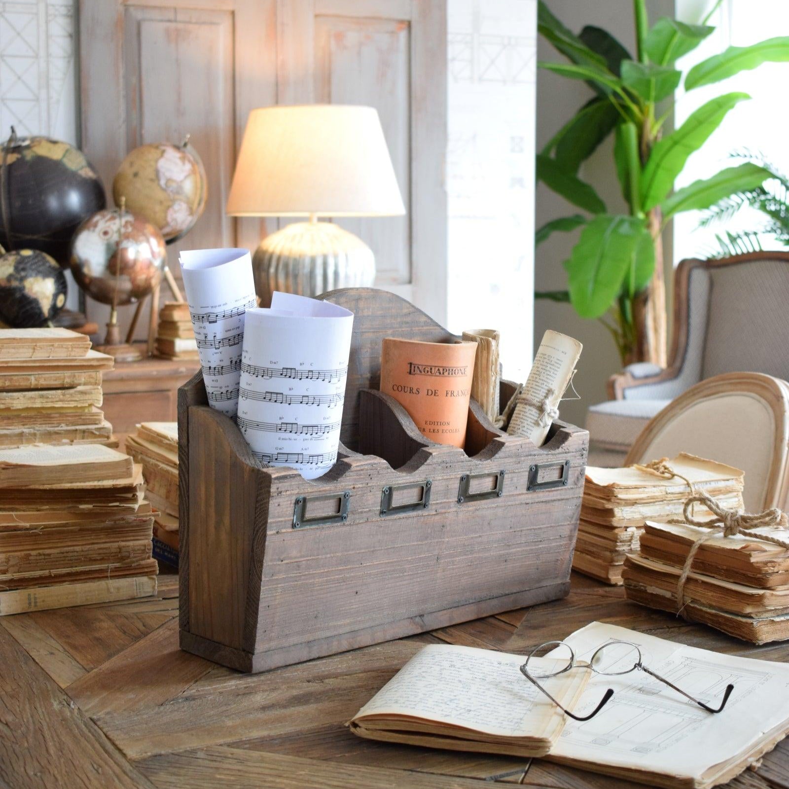 Portacarte in legno Concierge - OrchideaMilano1981