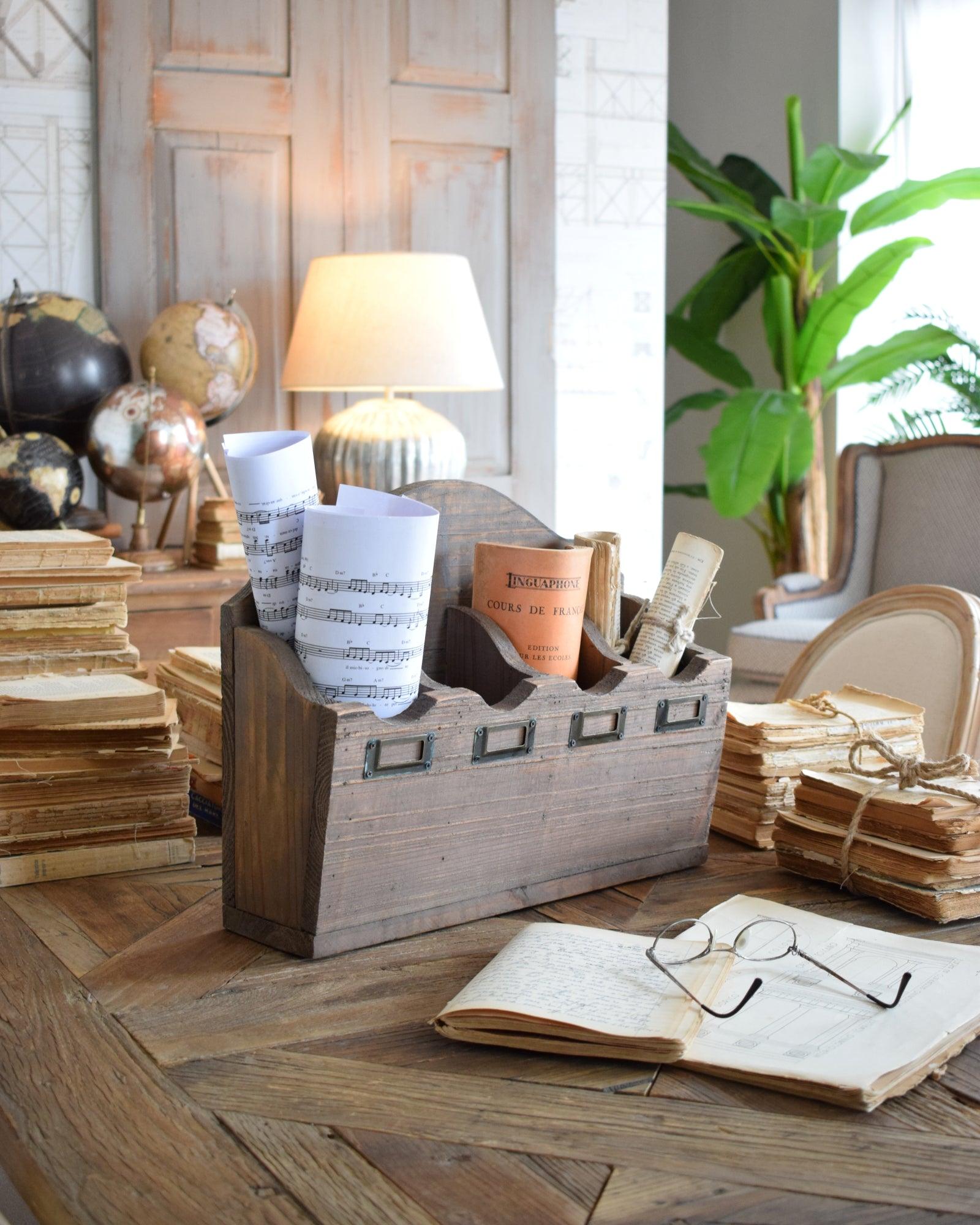 Portacarte in legno Concierge - OrchideaMilano1981