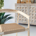 Sedia con braccioli in legno Colony - OrchideaMilano1981