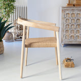 Sedia con braccioli in legno Colony - OrchideaMilano1981