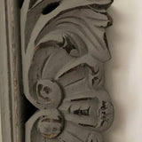 Specchiera da parete in legno Antique Grey 80x103 cm - OrchideaMilano1981