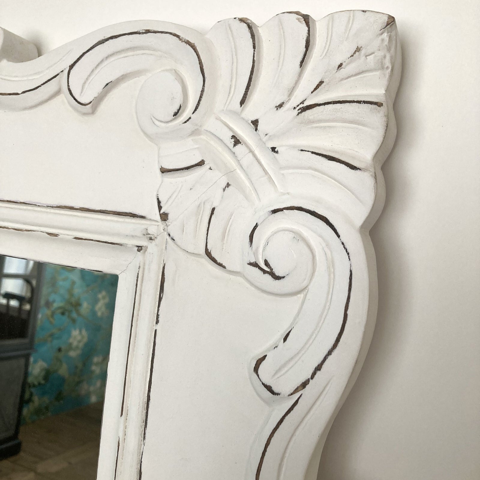 Specchiera a figura intera in legno Santorini 70x170 cm - OrchideaMilano1981