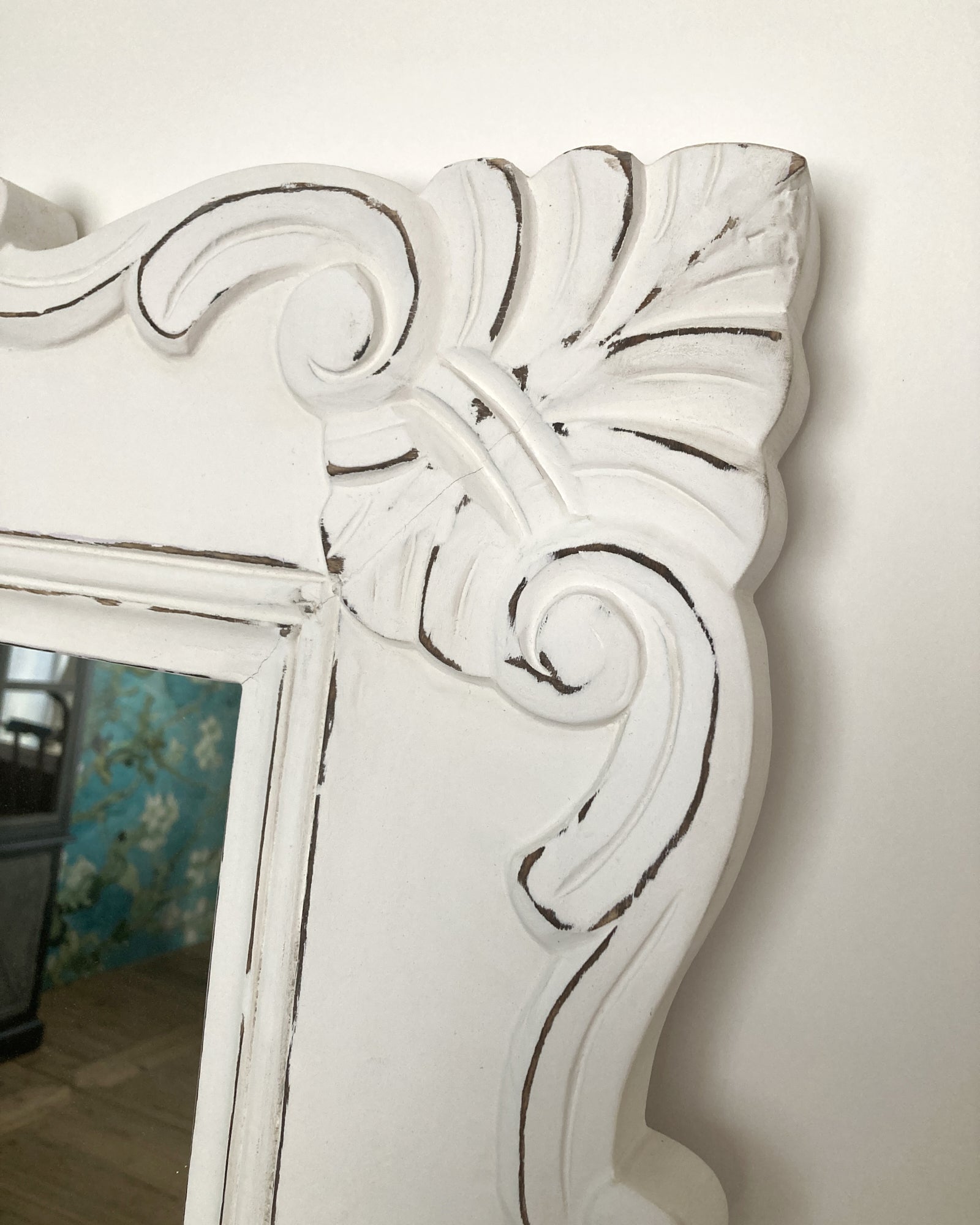 Specchiera a figura intera in legno Santorini 70x170 cm - OrchideaMilano1981