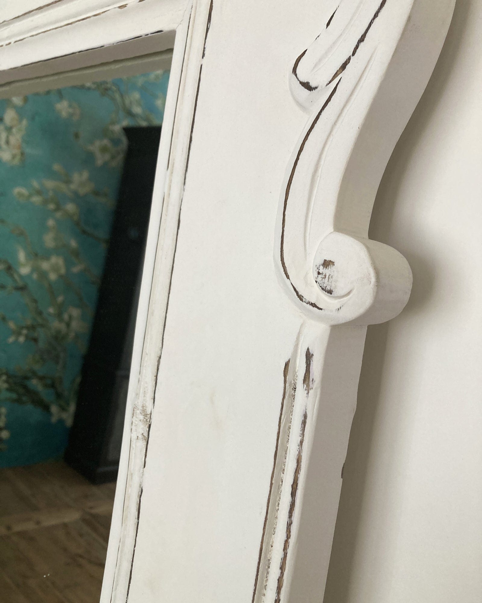 Specchiera a figura intera in legno Santorini 70x170 cm - OrchideaMilano1981