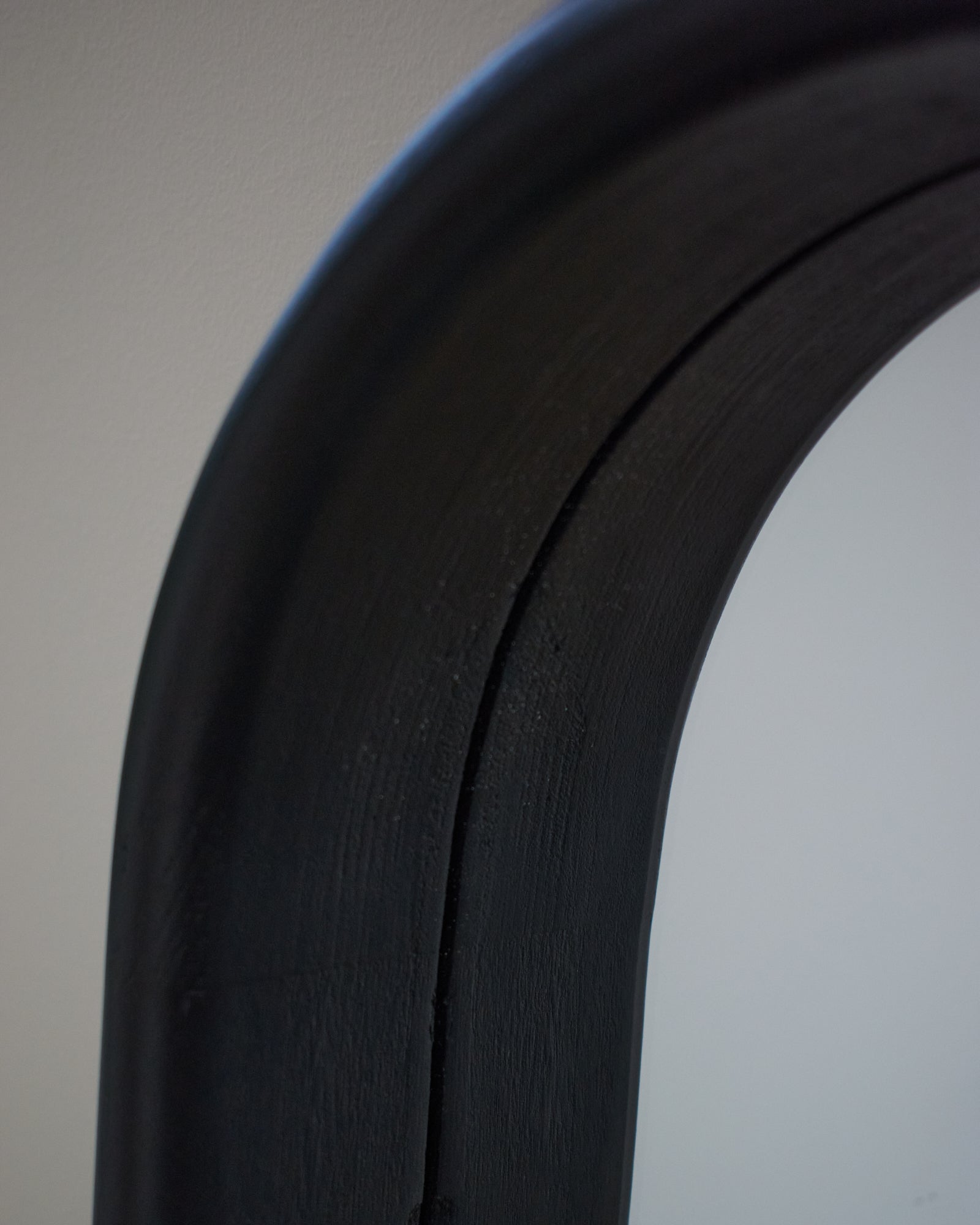 Specchiera da parete in legno All Black 90x120 cm - OrchideaMilano1981