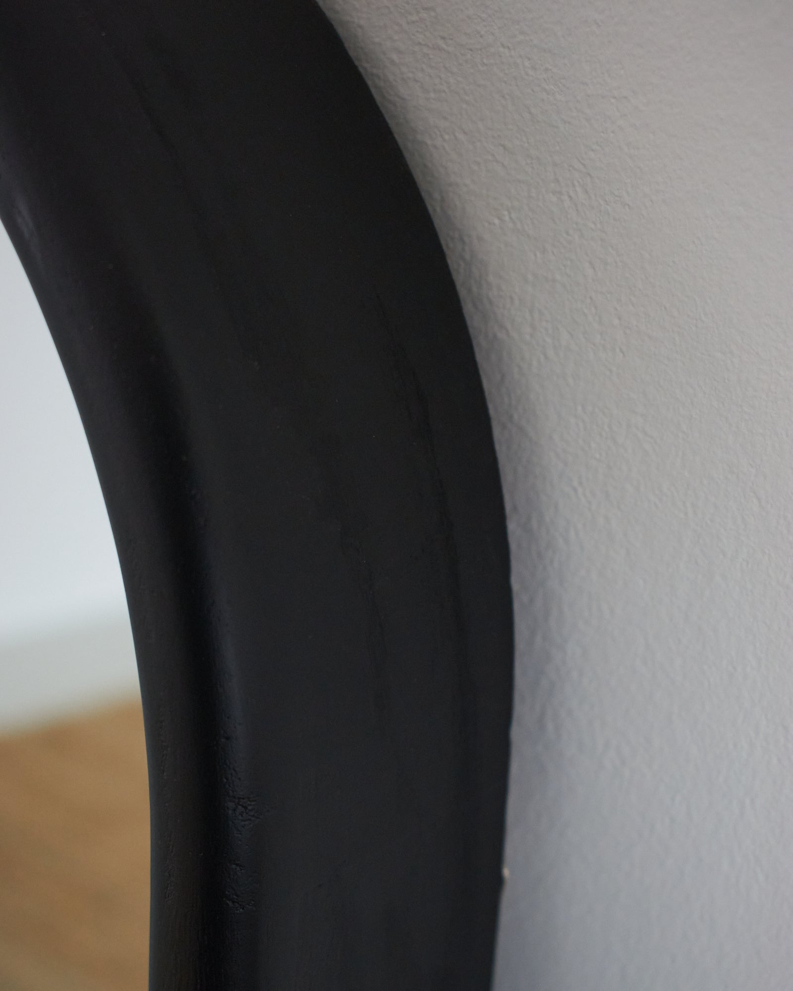 Specchiera da parete in legno All Black 90x120 cm - OrchideaMilano1981