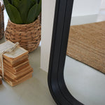 Specchiera da parete in legno All Black 90x120 cm - OrchideaMilano1981