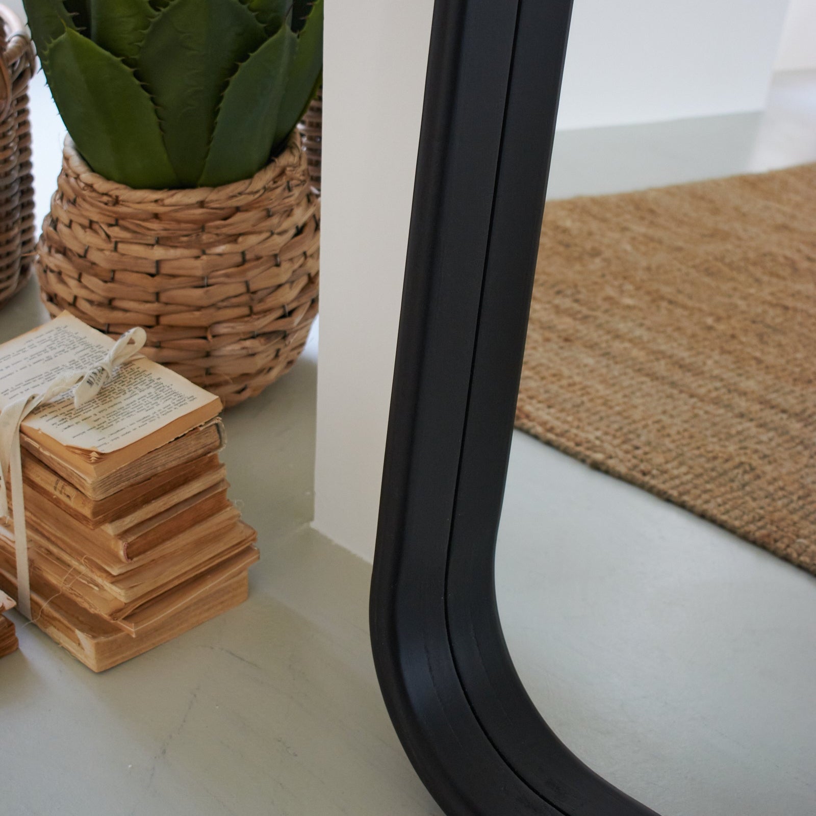 Specchiera da parete in legno All Black 90x120 cm - OrchideaMilano1981