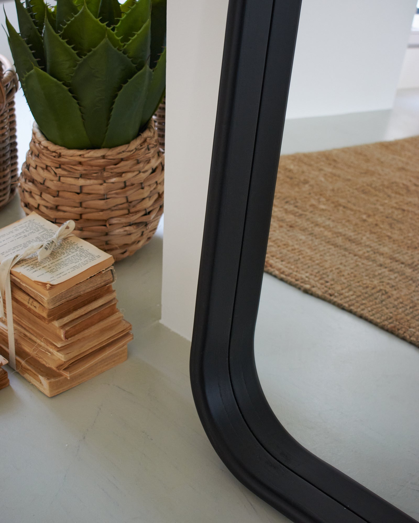 Specchiera da parete in legno All Black 90x120 cm - OrchideaMilano1981