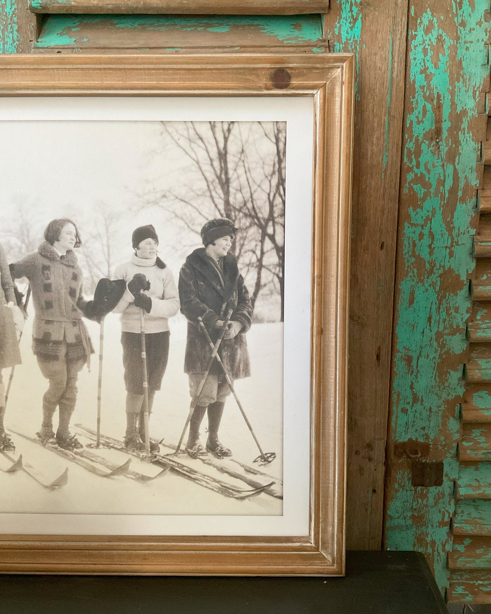Stampa con cornice in legno Champoluc - OrchideaMilano1981