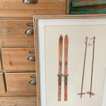 Stampa con cornice in legno Courmayeur - OrchideaMilano1981