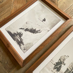 Stampe con cornice in legno Cortina set di 2 - OrchideaMilano1981