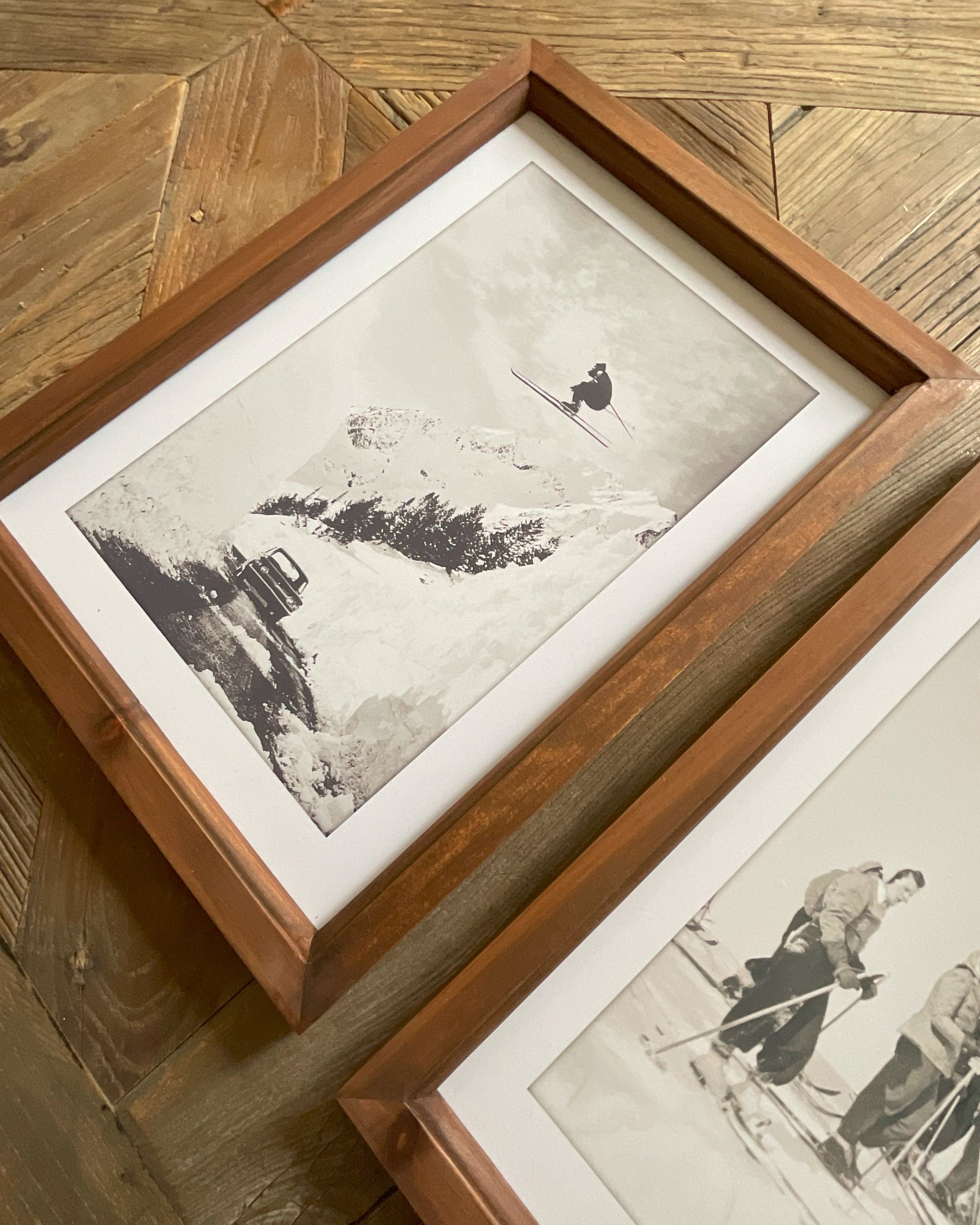 Stampe con cornice in legno Cortina set di 2 - OrchideaMilano1981