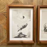 Stampe con cornice in legno Cortina set di 2 - OrchideaMilano1981