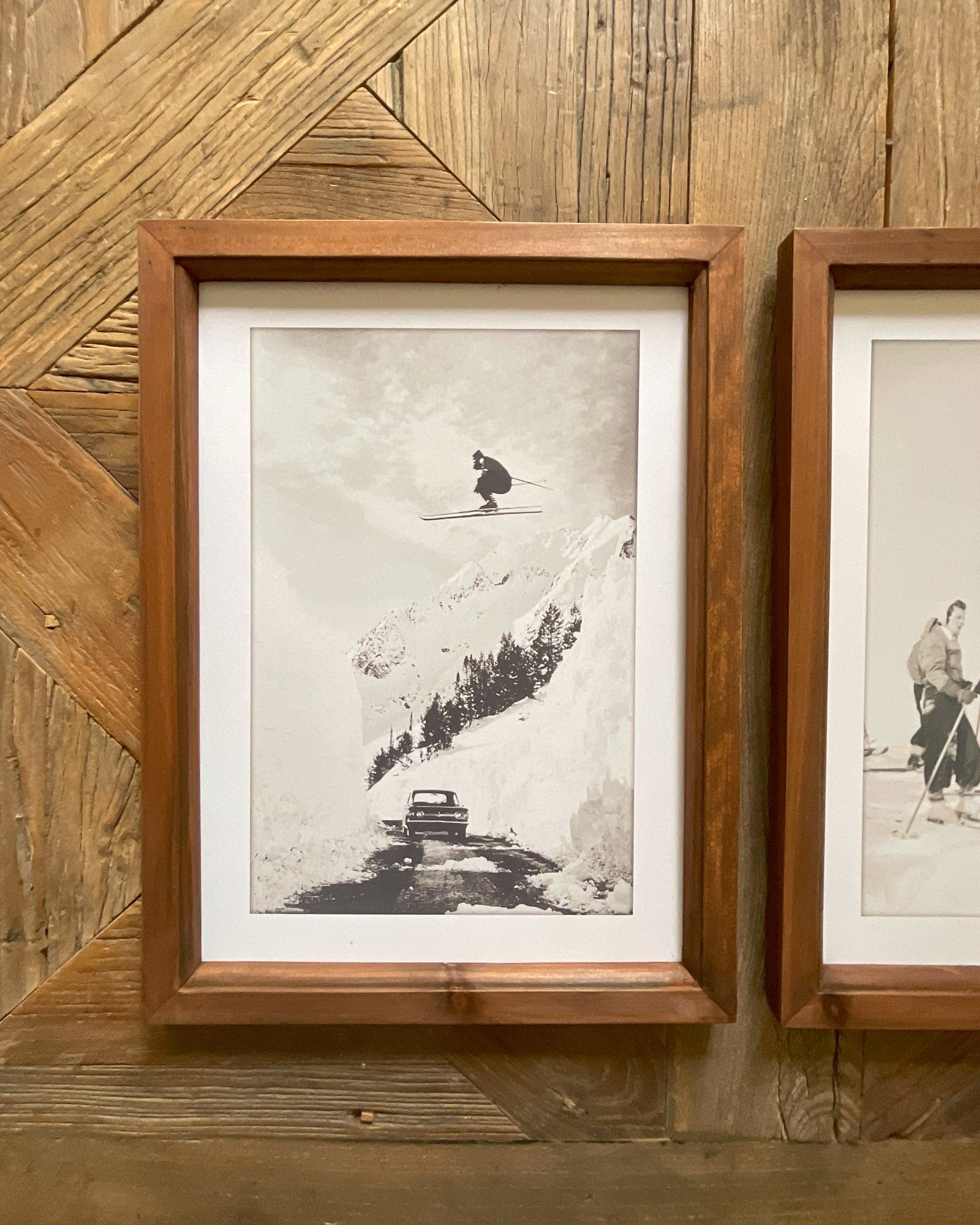 Stampe con cornice in legno Cortina set di 2 - OrchideaMilano1981