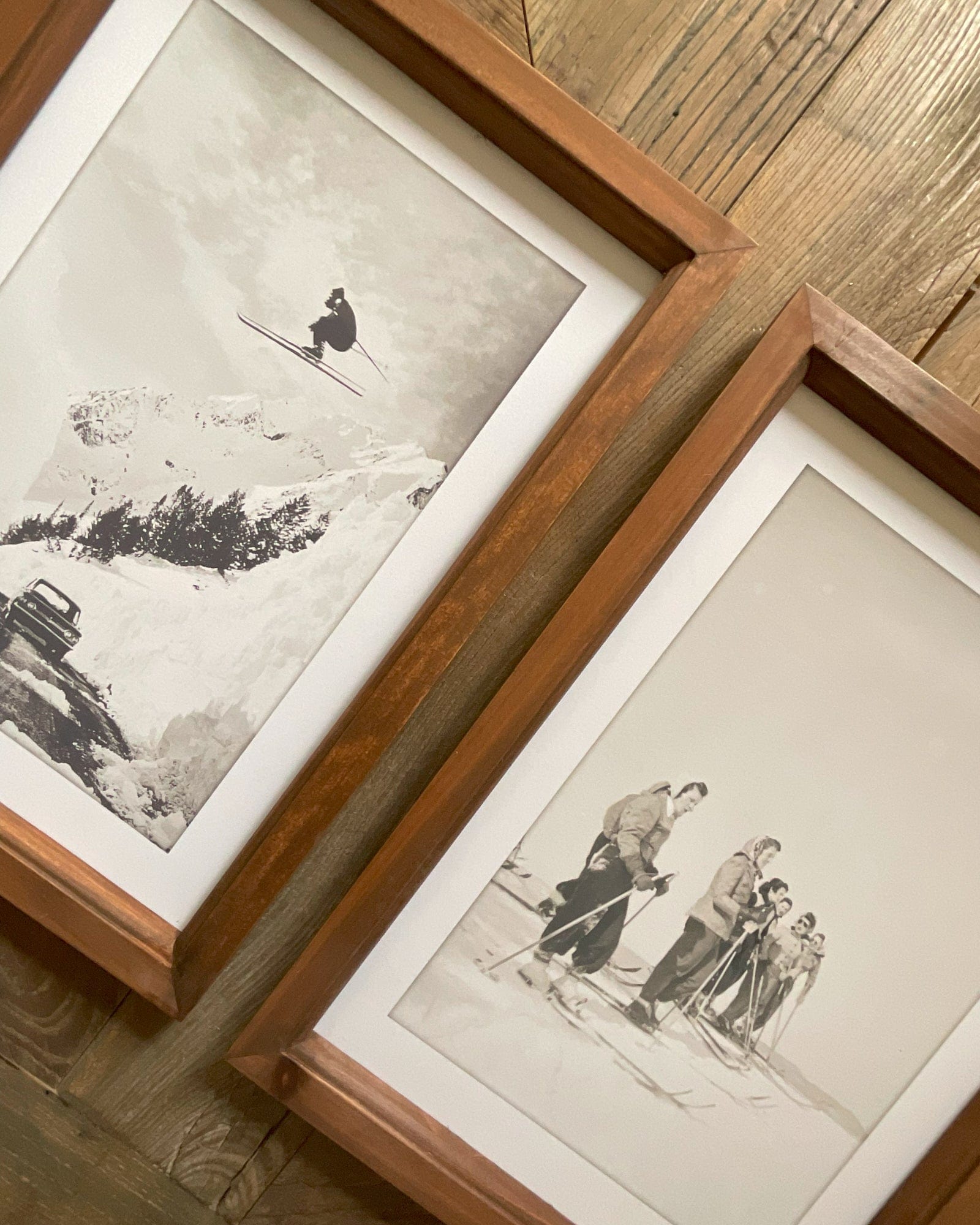 Stampe con cornice in legno Cortina set di 2 - OrchideaMilano1981