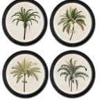 Stampe con cornice in legno Jungle set di 4 - OrchideaMilano1981