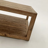 Tavolino rettangolare 1 ripiano in legno Materia 120 cm - OrchideaMilano1981