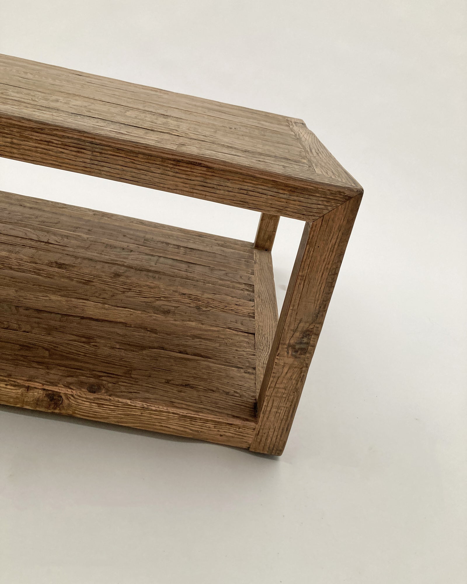 Tavolino rettangolare 1 ripiano in legno Materia 120 cm - OrchideaMilano1981