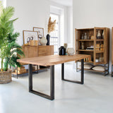 Tavolo in legno e ferro Chicago 180 cm - OrchideaMilano1981