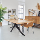 Tavolo in legno e ferro New York 220 cm - OrchideaMilano1981