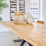 Tavolo in legno e ferro New York 220 cm - OrchideaMilano1981