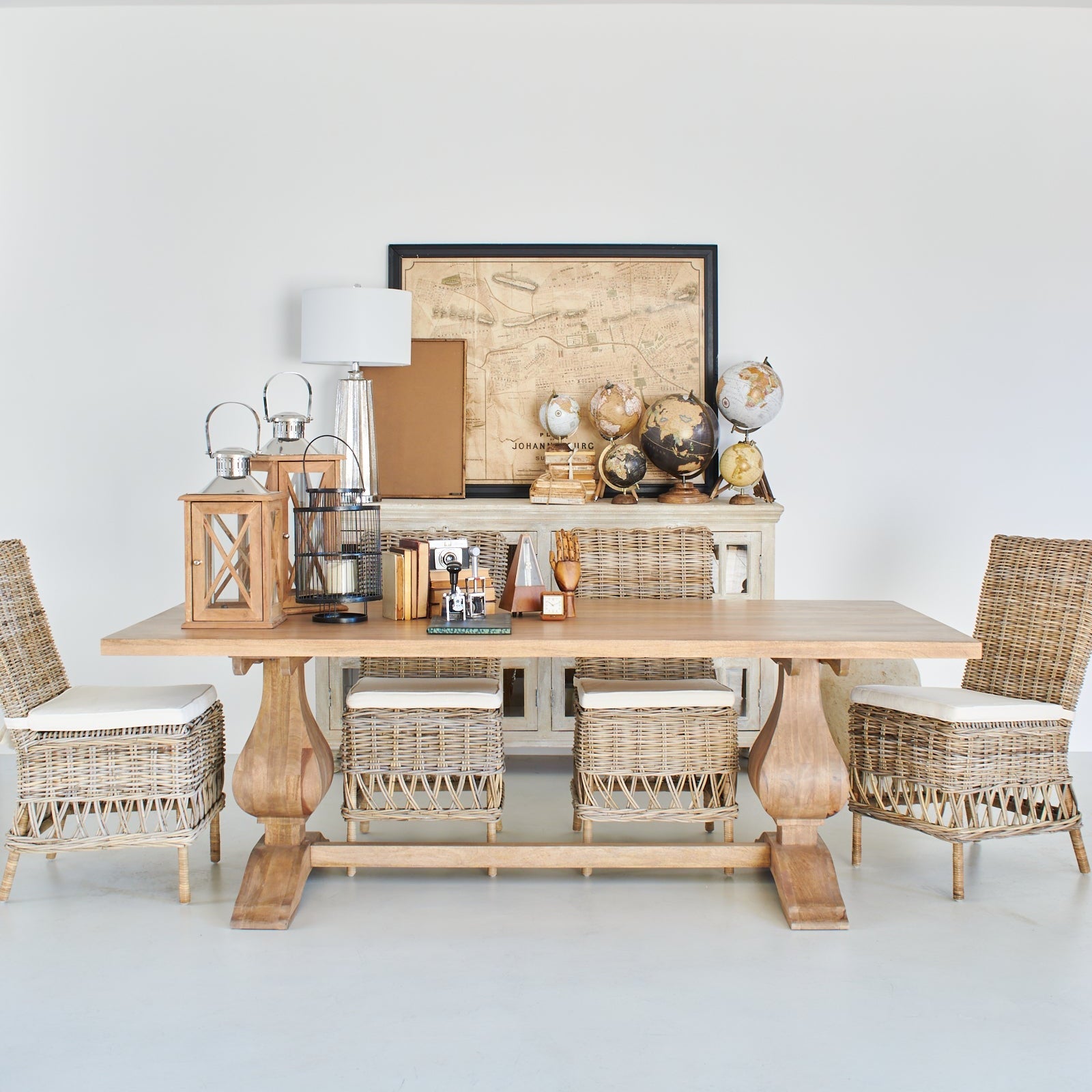 Tavolo in legno massello Classic Style 220 cm - OrchideaMilano1981