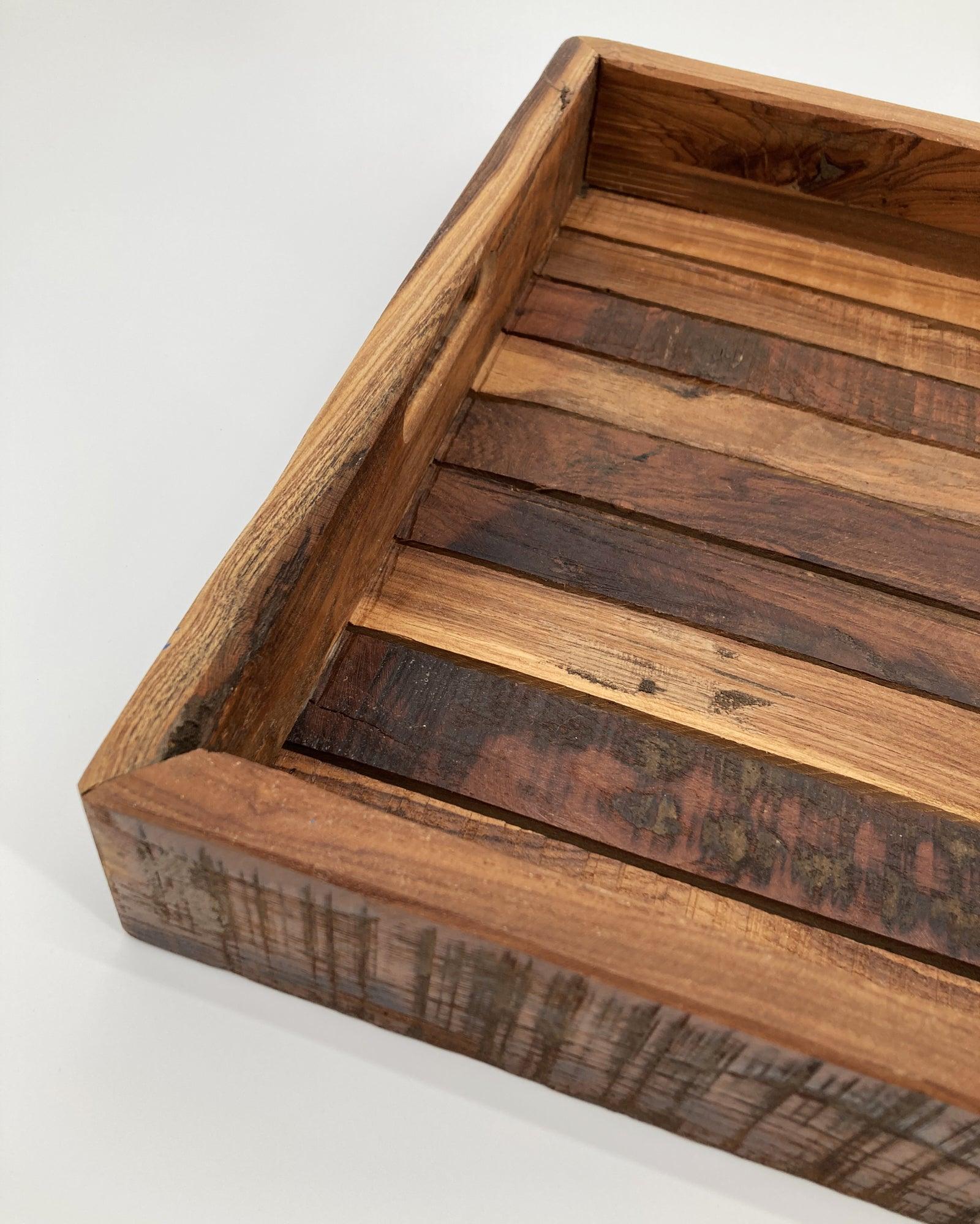 Vassoio in legno Birmingham - OrchideaMilano1981