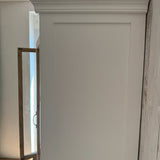 Vetrina 2 ante in legno massello Antigua 124 cm - OrchideaMilano1981